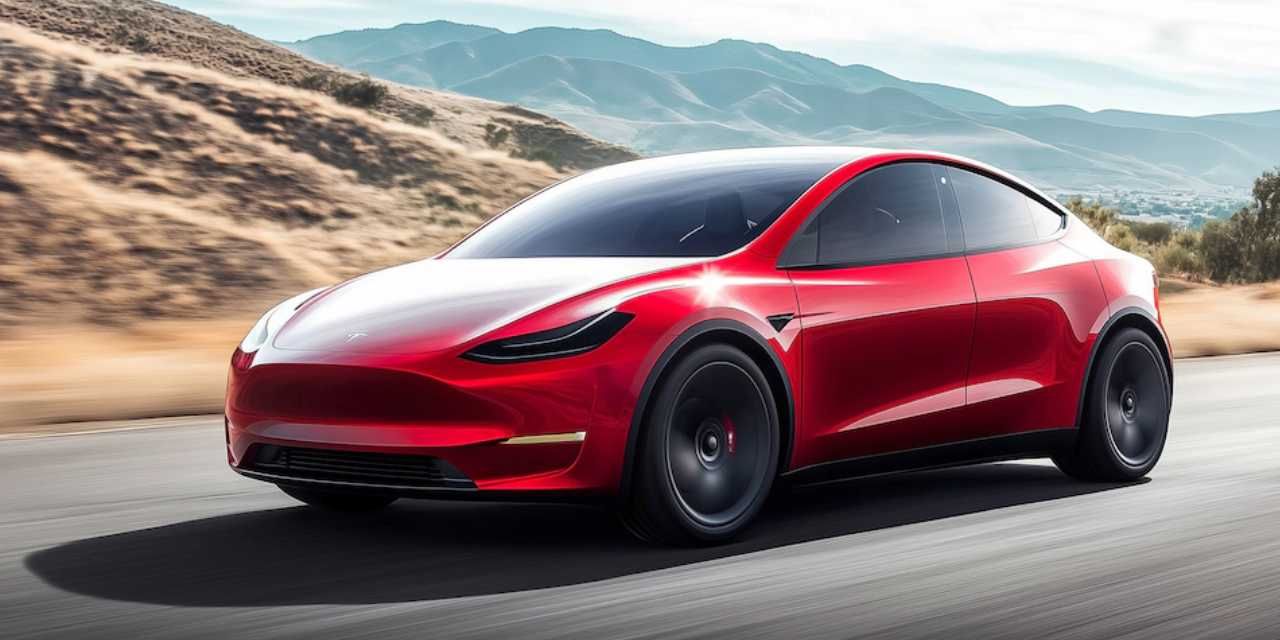 Tesla Model q Kırmızı