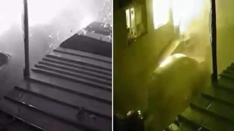 Kocaeli'deki Doğal Gaz Faciası Kamerada: Patlama Anı Görüntülendi