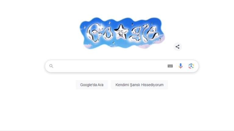 Yeni Yılın İlk Günü 2025 Sürprizi! Google'dan 2025 Doodle'ı Yayında
