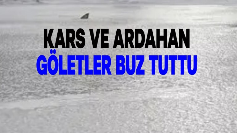 Kars ve Ardahan'da Göletler Neden Buz Tuttu? Soğuklar Etkili Oldu