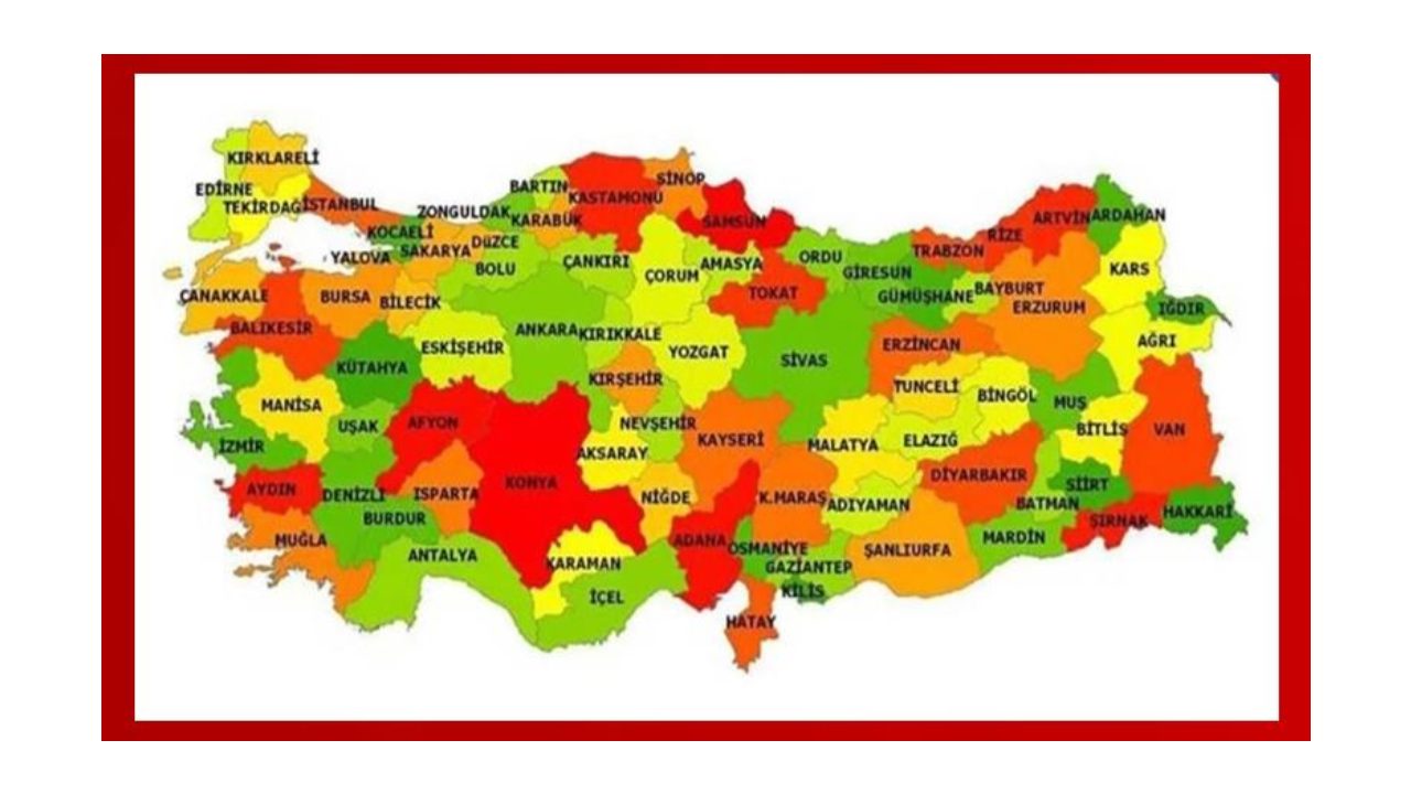 TÜİK il olması beklenen 24 ilçe
