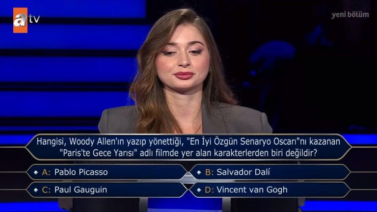 Hangisi, Woody Allen'in Yazıp Yönettiği, "En İyi Özgün Senaryo Oscarı"nı Kazanan "Paris'te Gece Yarısı" Adlı Filmde Yer Alan Karakterlerden Biri Değildir?
