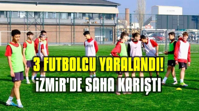 İzmir Amatöründe Derbi Dehşeti: Saha Karıştı, Futbolcular Yaralandı!