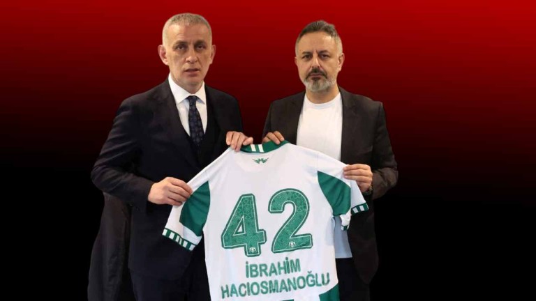 Konyaspor Başkanı Korkmaz'dan TFF Başkanı Hacıosmanoğlu'na Ziyaret
