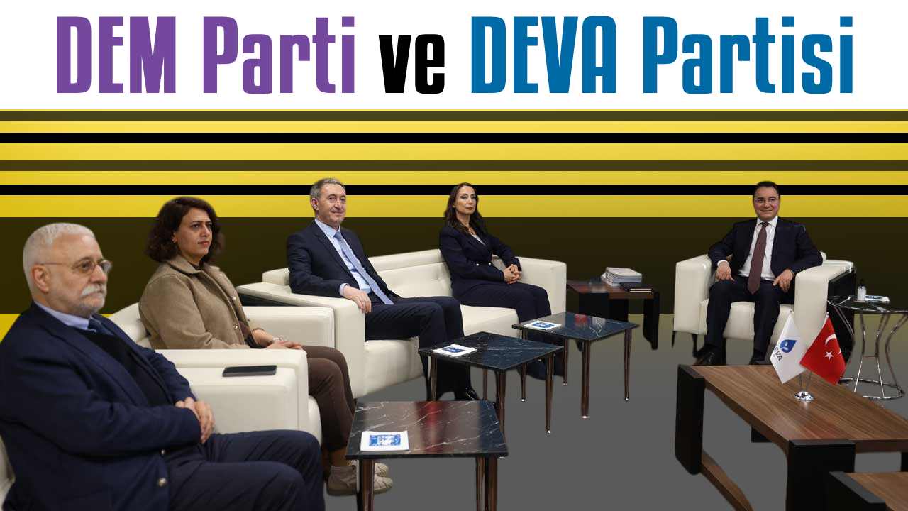 DEM Parti ve DEVA Partisi Heyetleri Barış Sürecini Görüştü