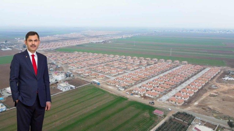 Hatay'da Depremzedeler İçin Kırsal Uydu Kent Kuruluyor