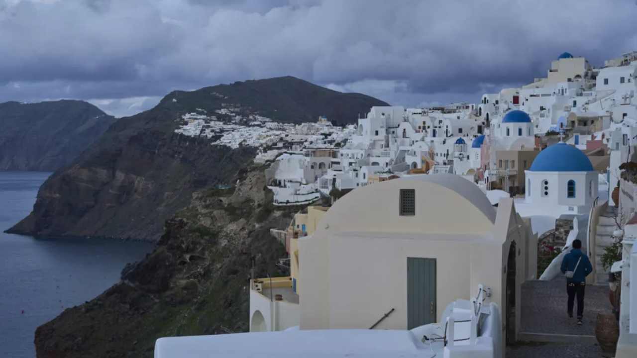 Santorini depremlerinin izi